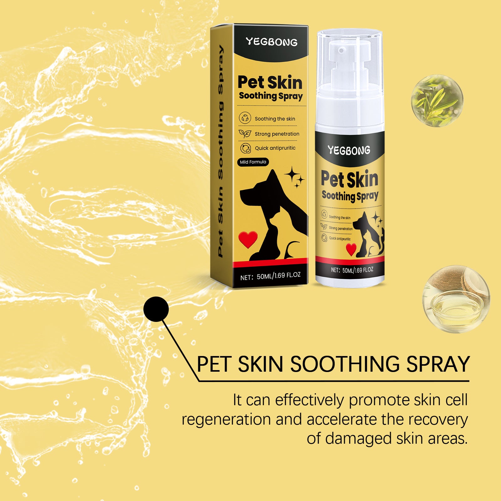 Pet Skin Relief Spray