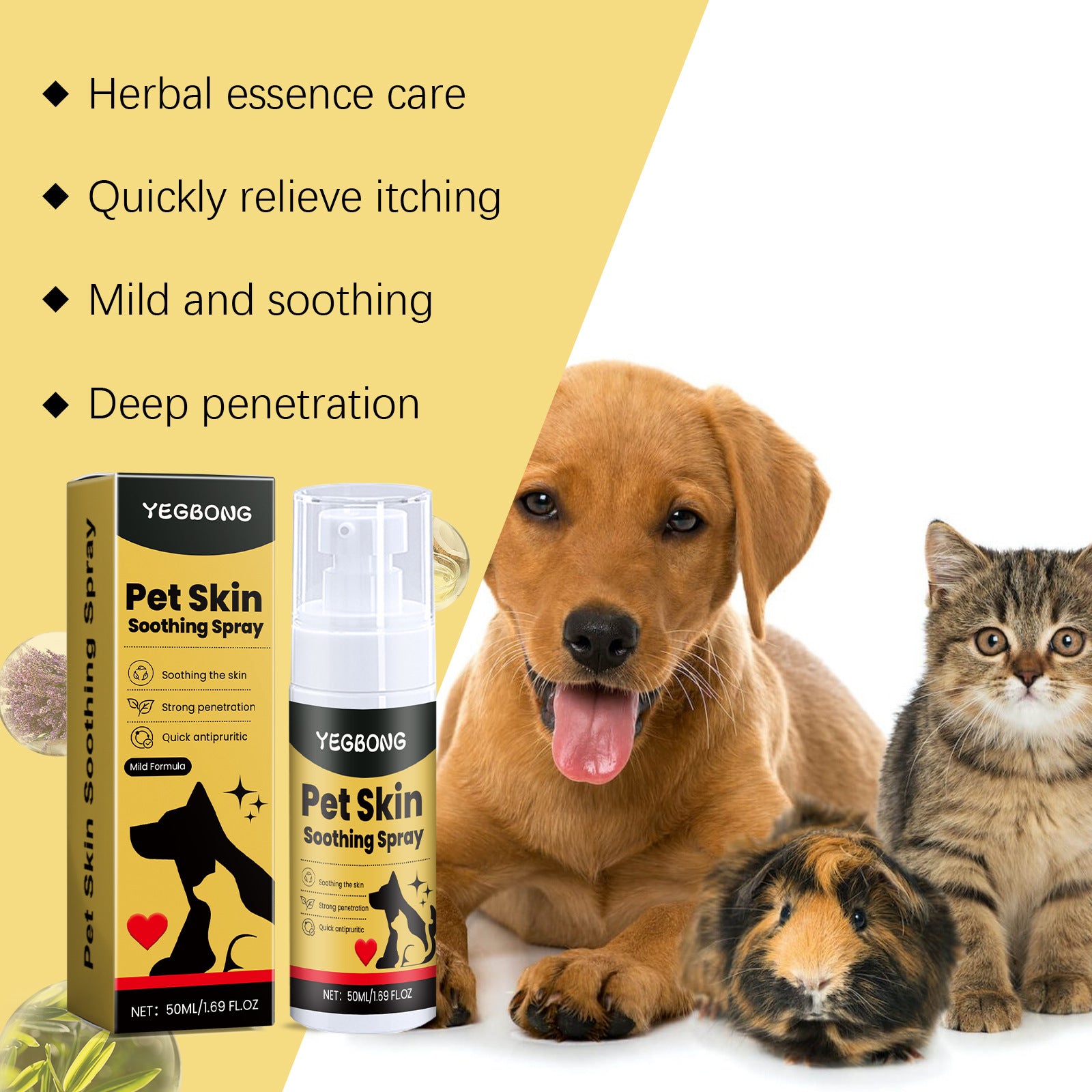 Pet Skin Relief Spray