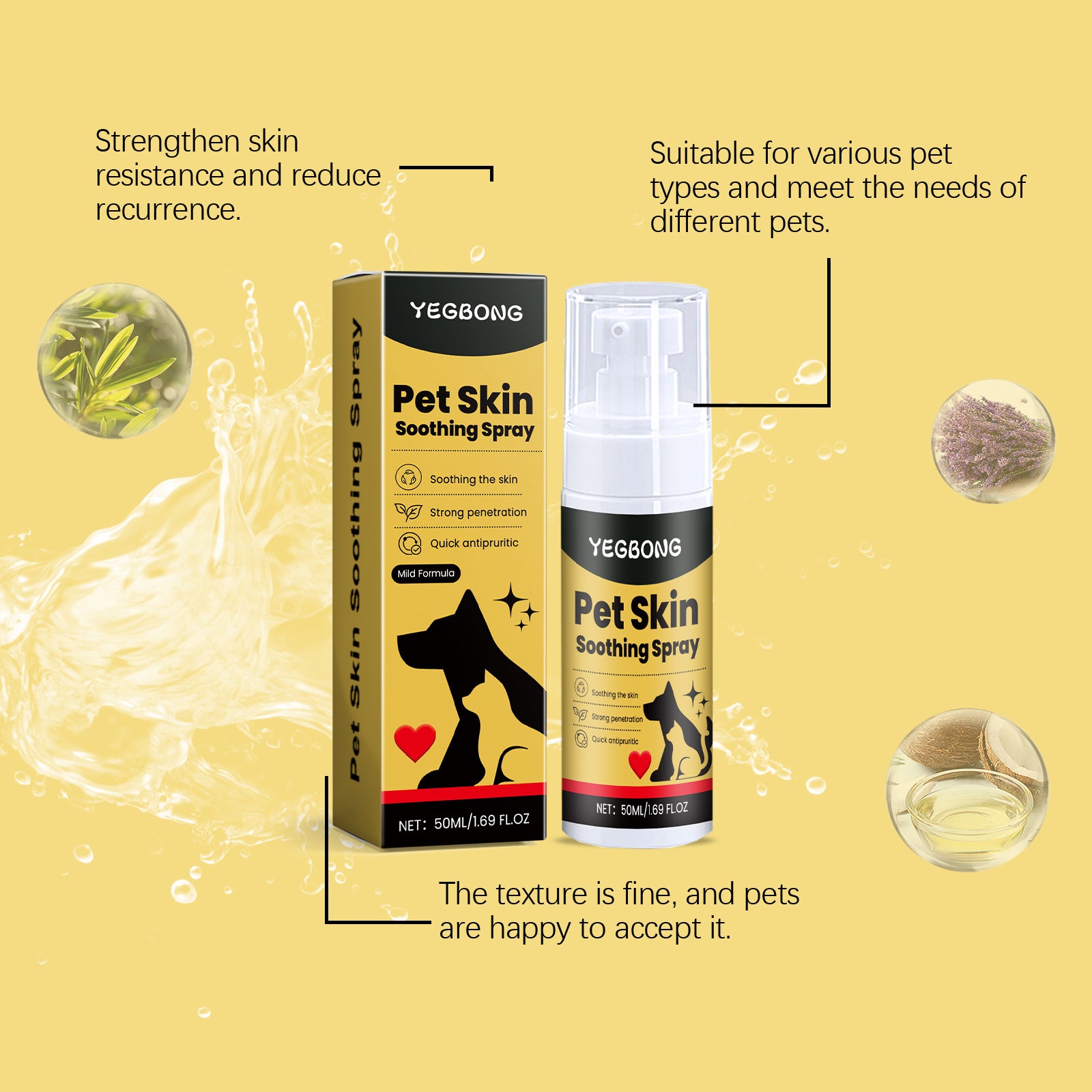 Pet Skin Relief Spray