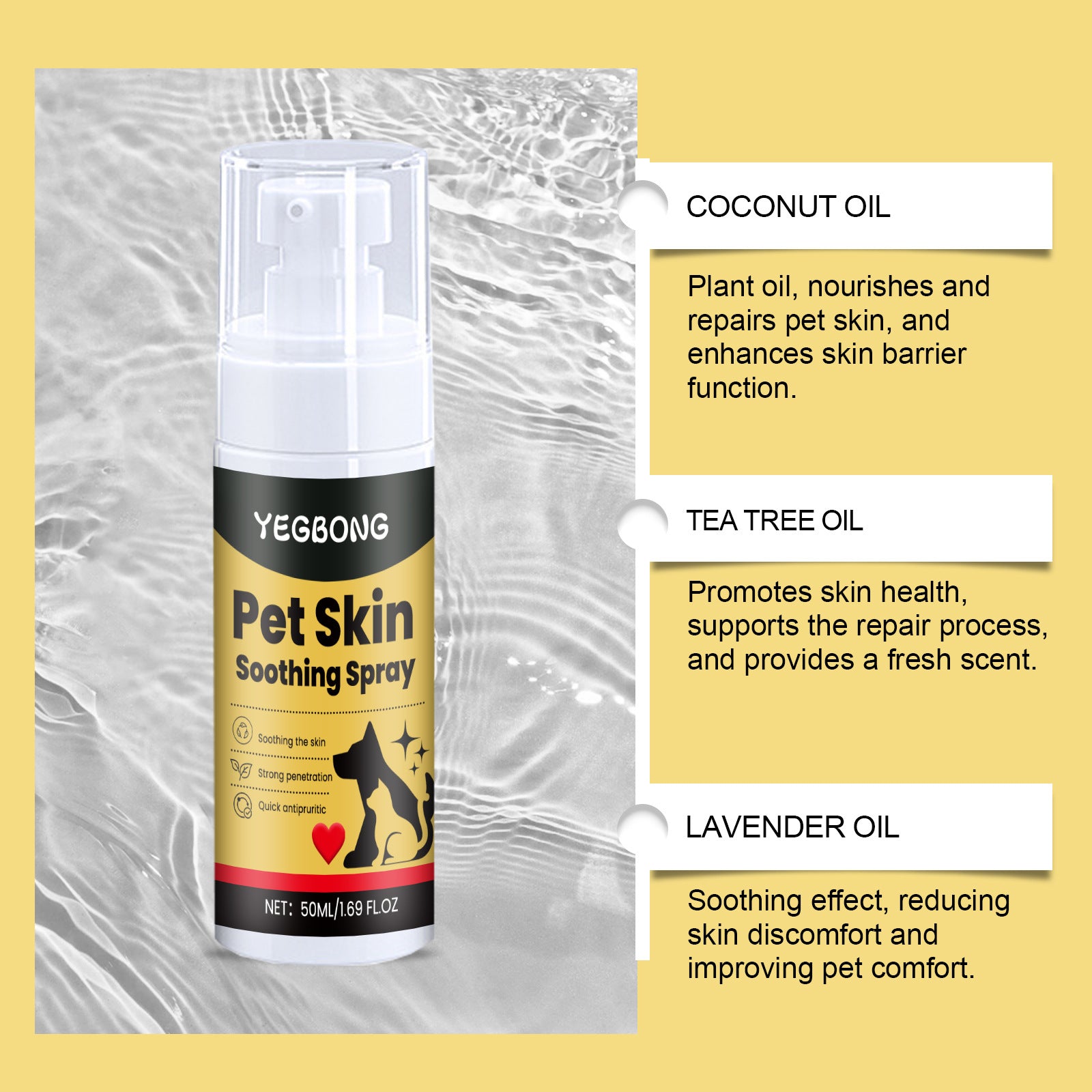 Pet Skin Relief Spray