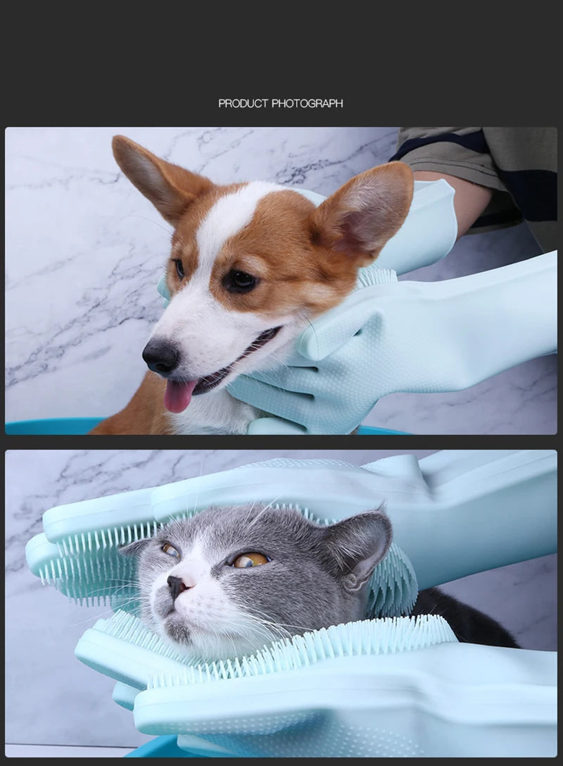 Pet Grooming & Bathing Glove