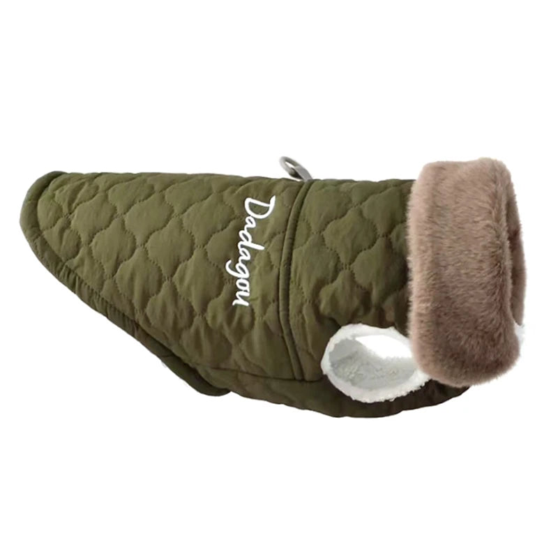 Waterproof Fleece Dog Jacket