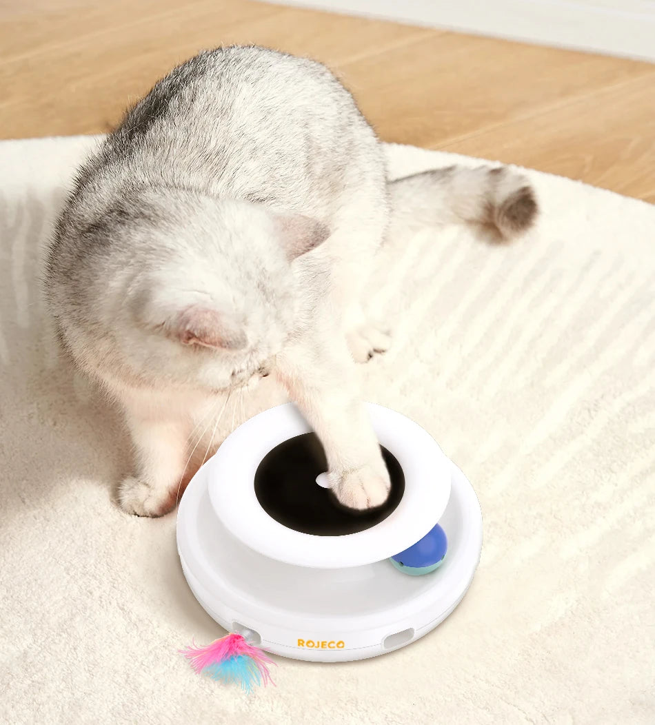 2-in-1 Smart Cat & Dog Toy