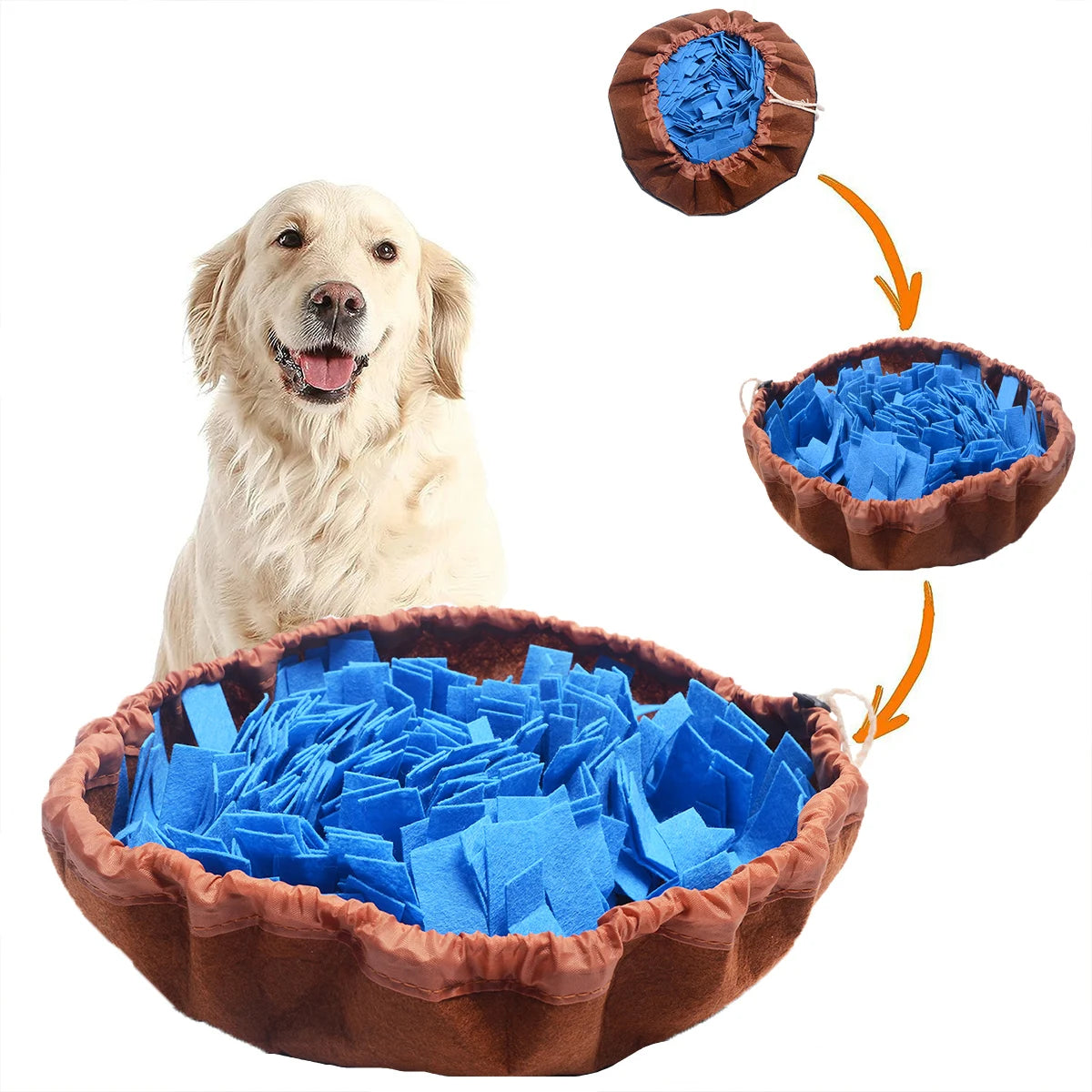 Foldable Felt Dog Sniffing Mat
