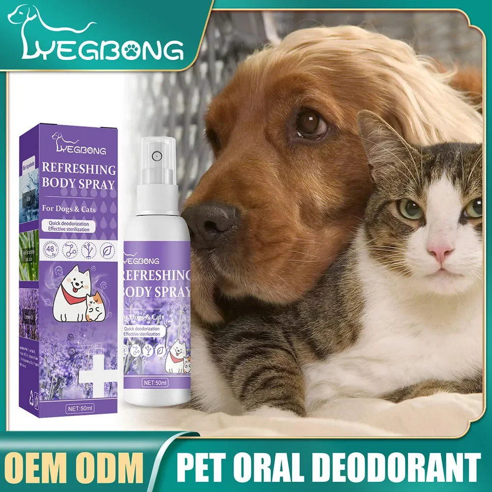 Lavender Dog & Cat Deodorizer Spray