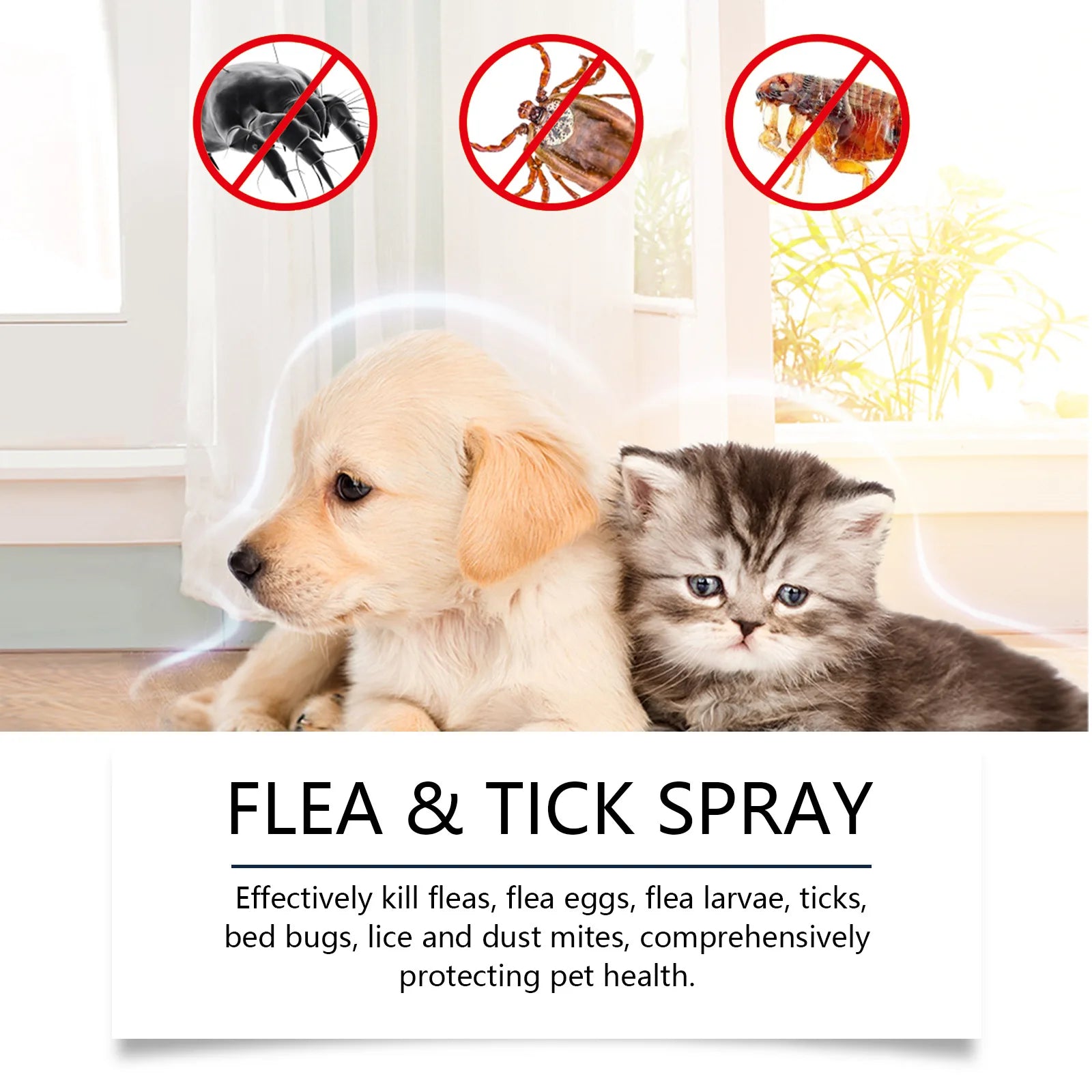 Mite & Flea Removal Pet Spray
