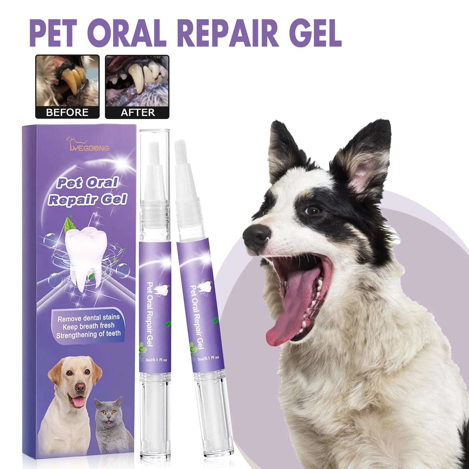Pet Teeth Cleaning Gel