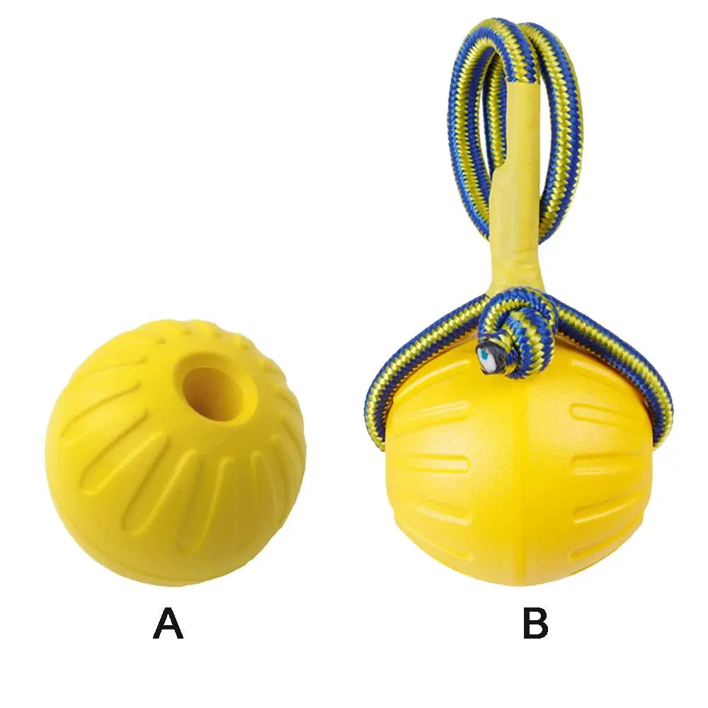 Indestructible Rubber Dog Ball Toy