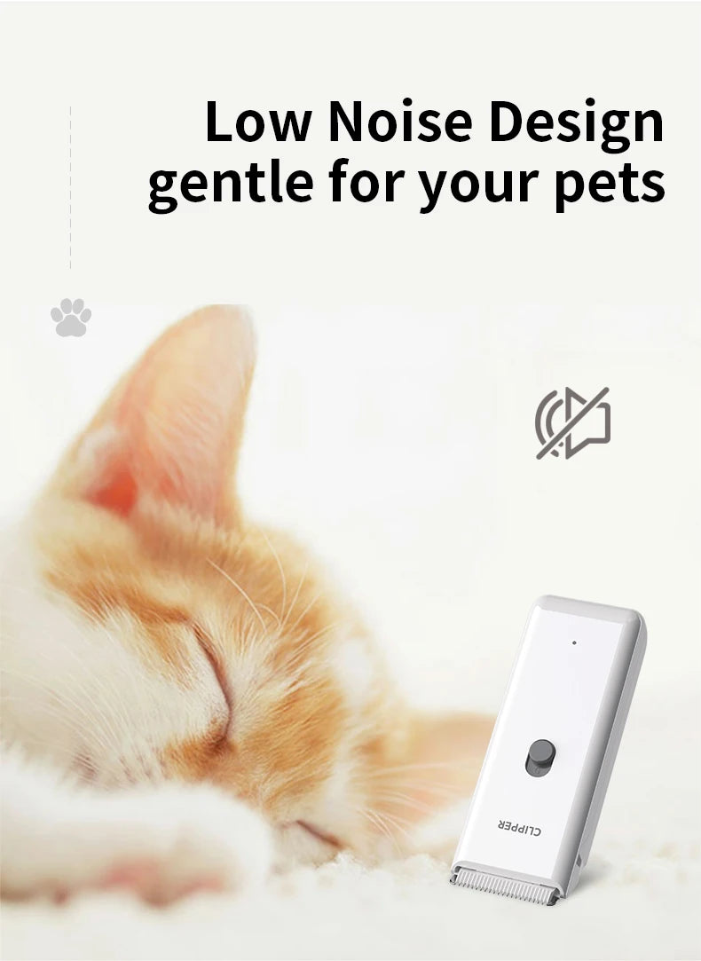 Mute Waterproof Pet Hair Clippers