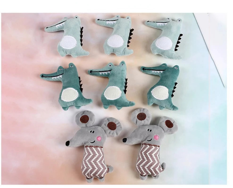 Cartoon Plush Chew Toy