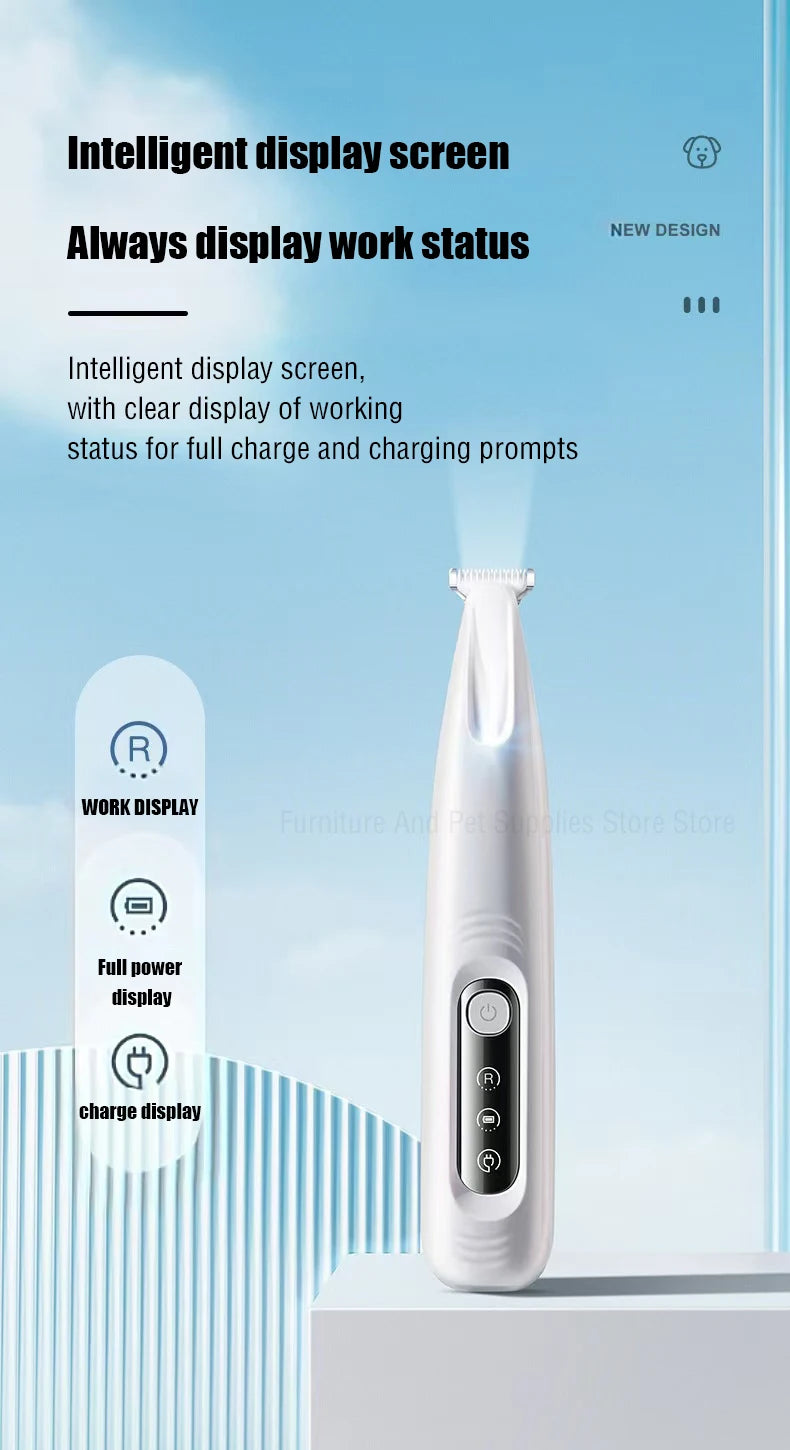 LED Dog Paw Hair Trimmer