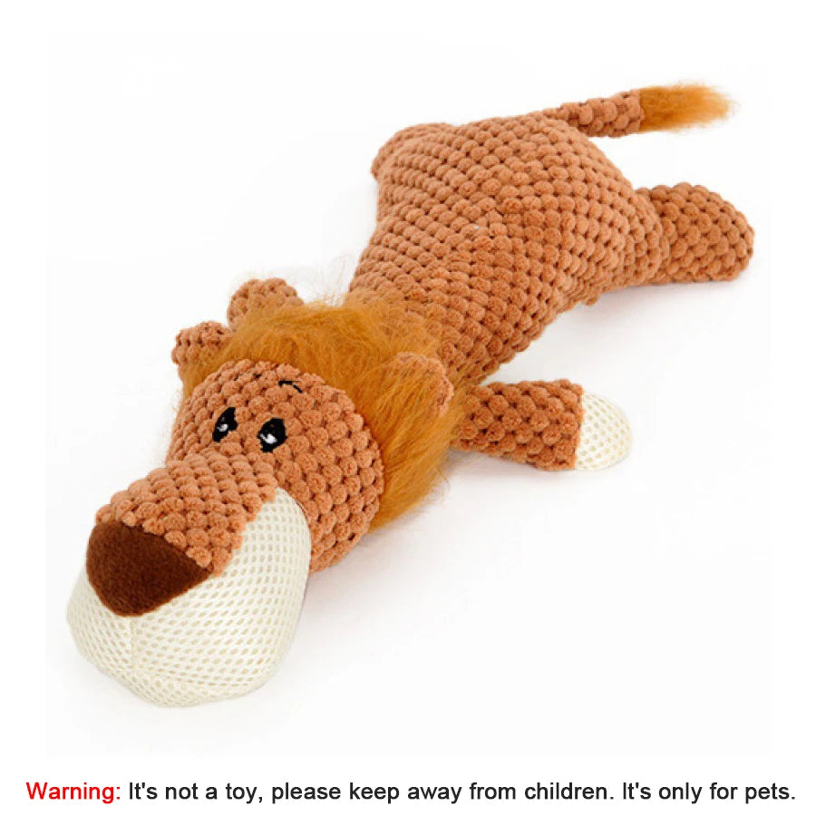 Squeaky Plush Dog Toy