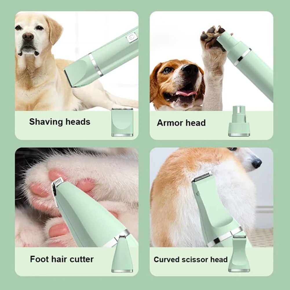 4-in-1 Electric Pet Grooming Kit