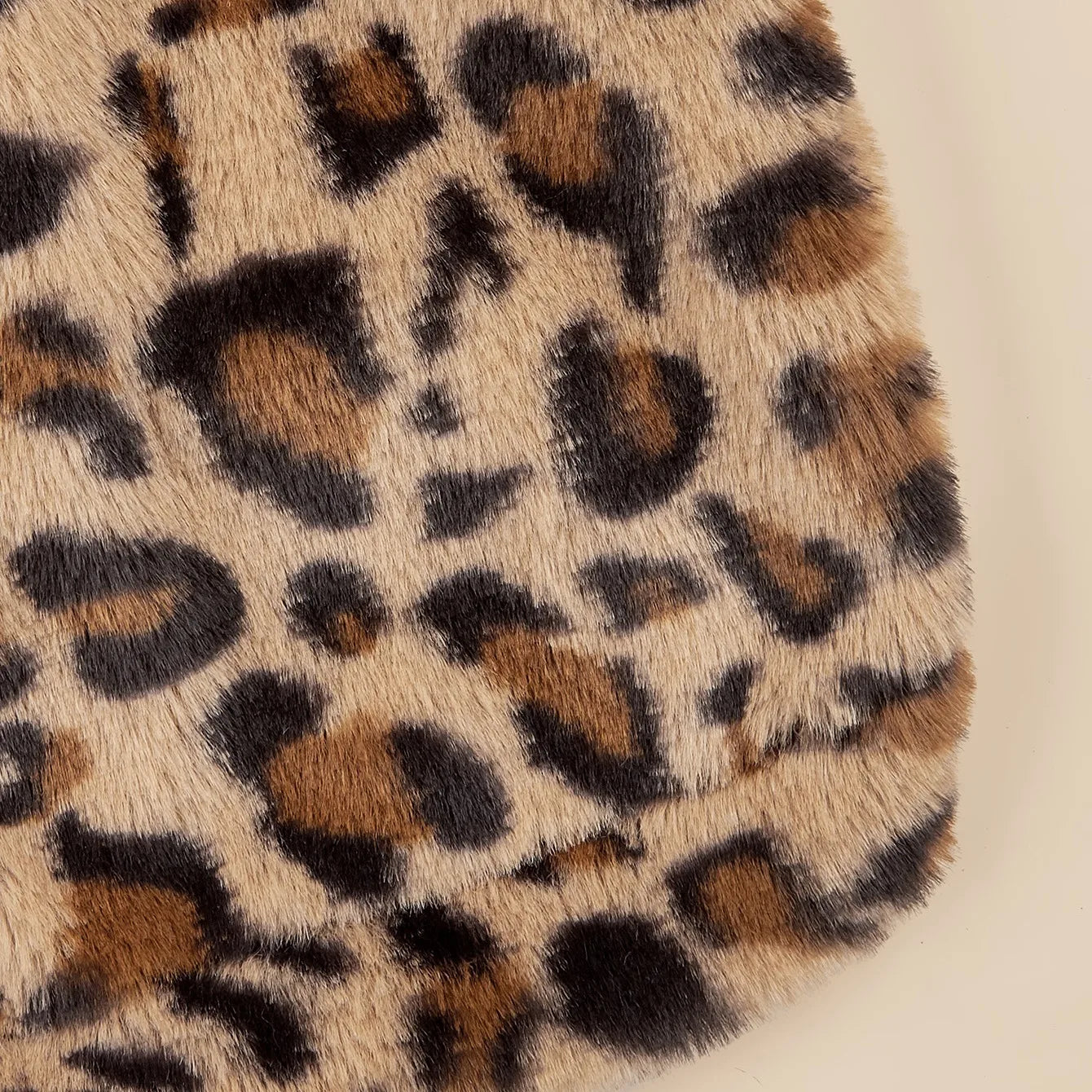 Leopard Plush Dog Hoodie