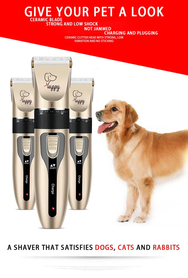 Cordless Dog & Cat Hair Clipper