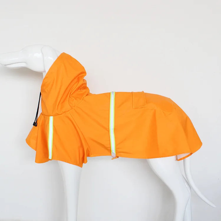 Large Dog Waterproof Raincoat