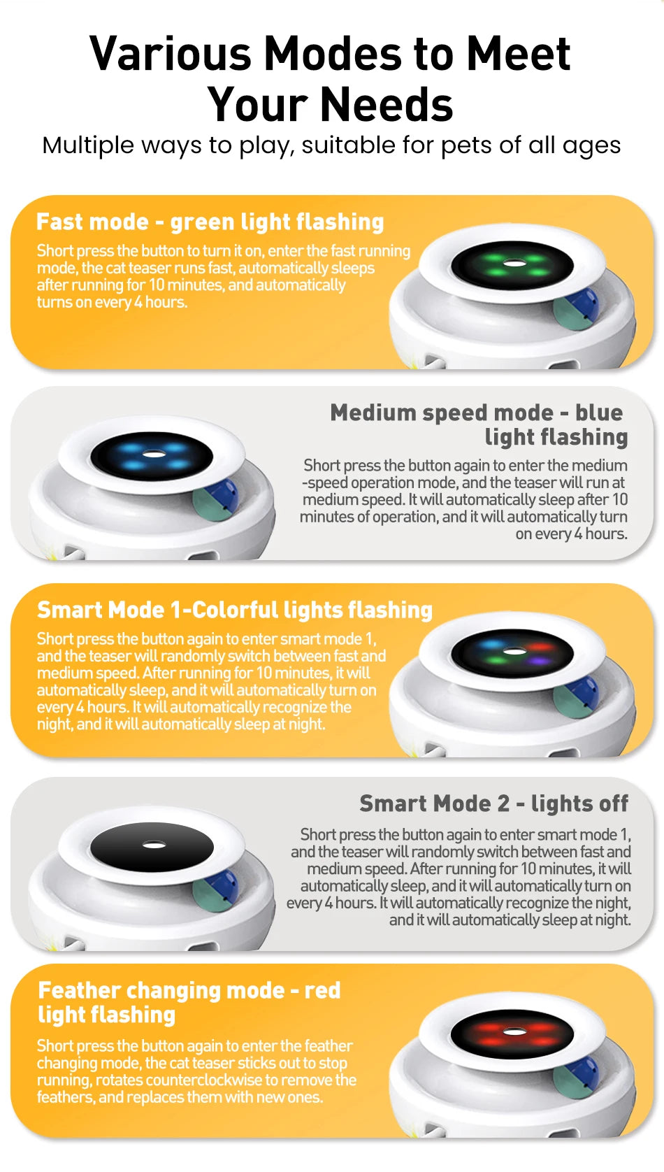 2-in-1 Smart Cat & Dog Toy