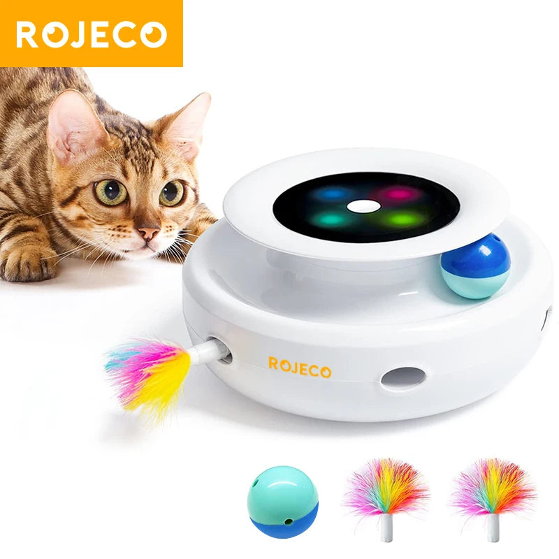 2-in-1 Smart Cat & Dog Toy