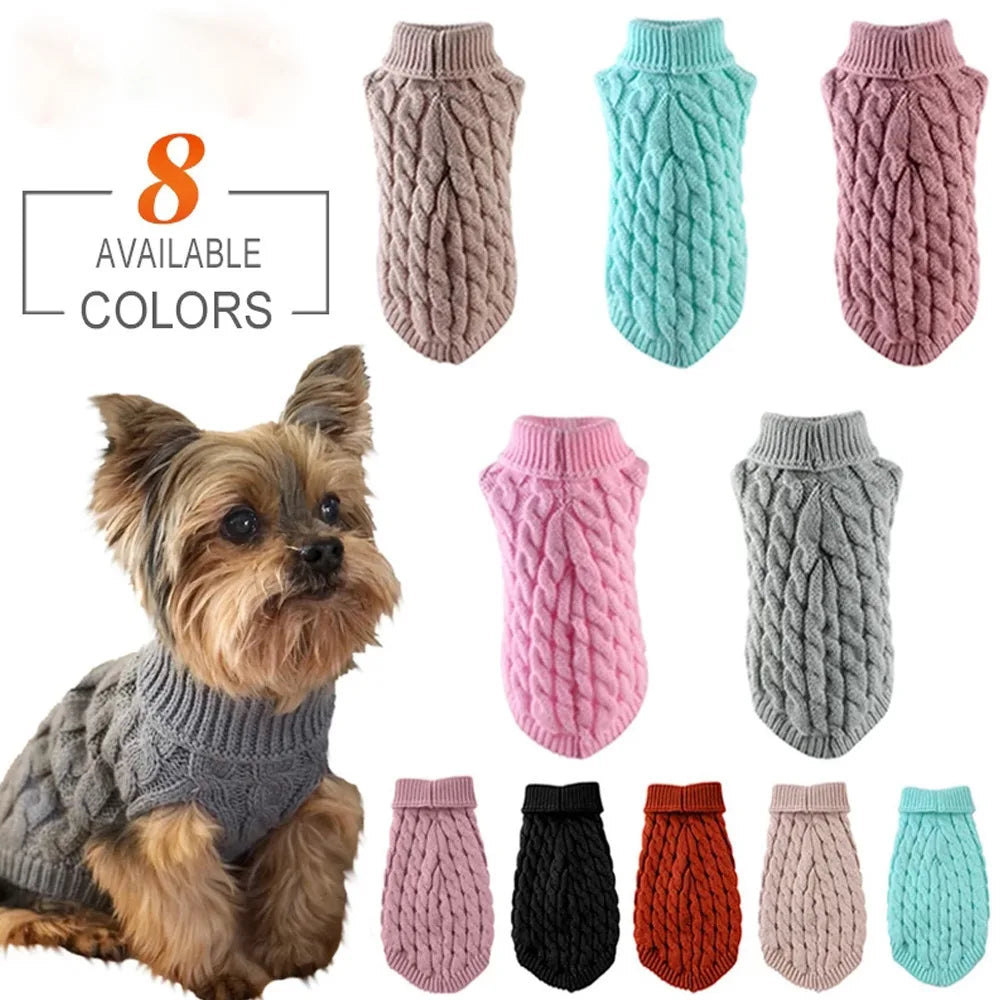 Knitted Dog Sweater