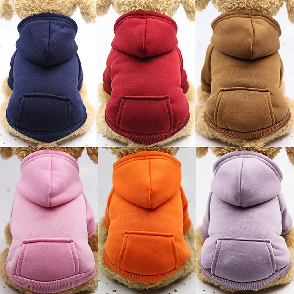 Pet Hoodie Sweatshirt for Dogs & Cats