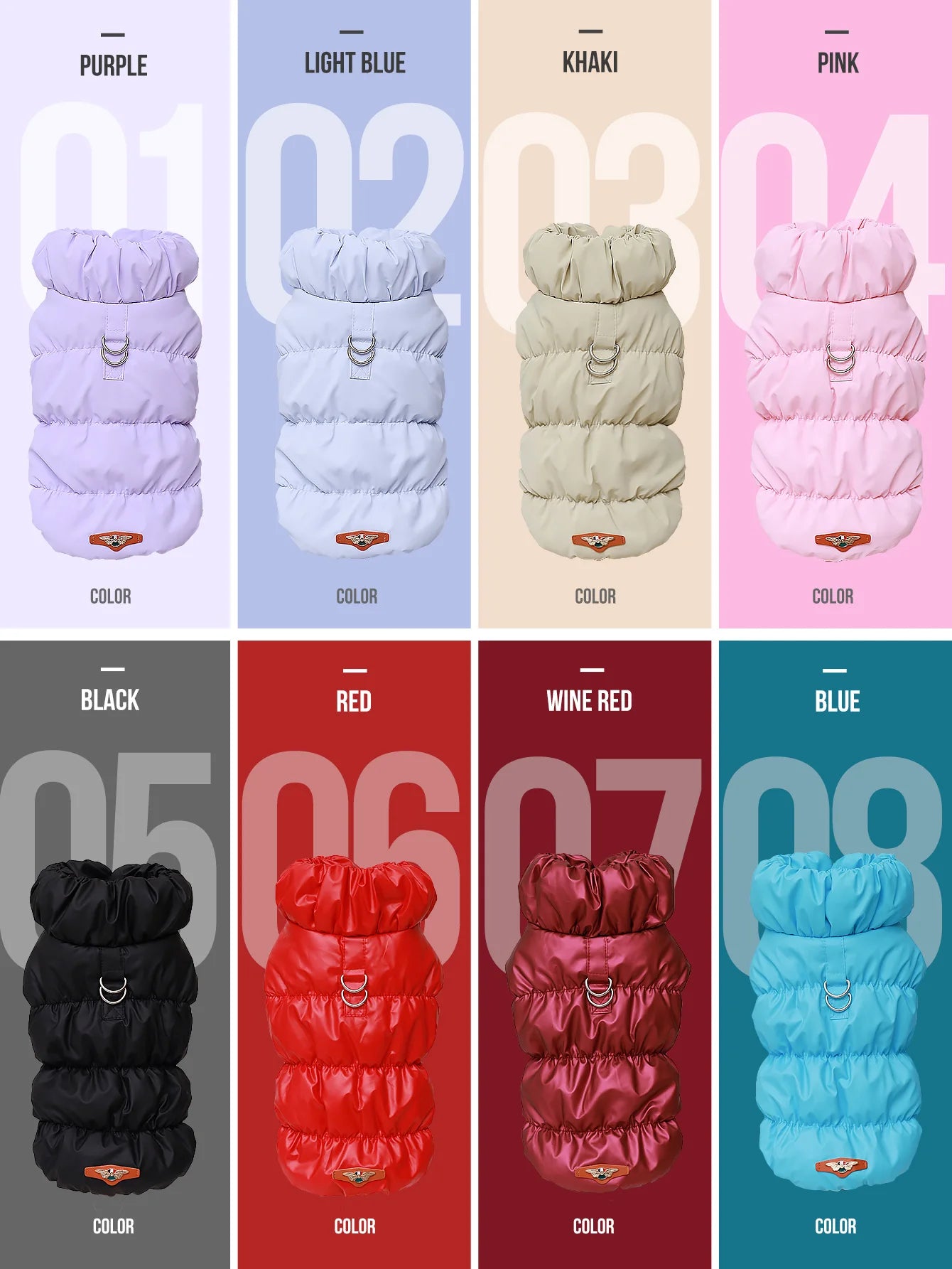 3-Layer Warm Dog Jacket