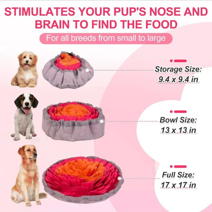 Foldable Felt Dog Sniffing Mat