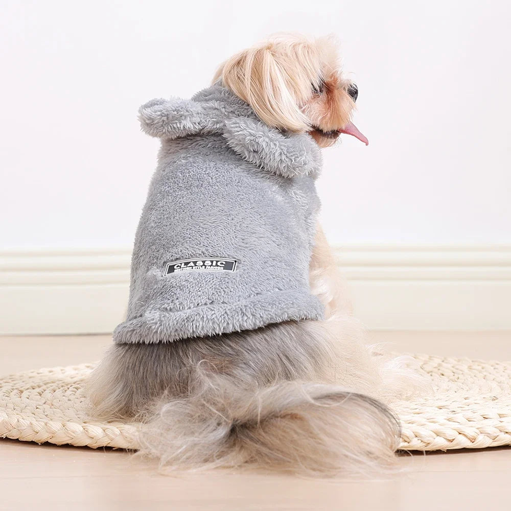 Fleece Hoodie Dog & Cat Jacket