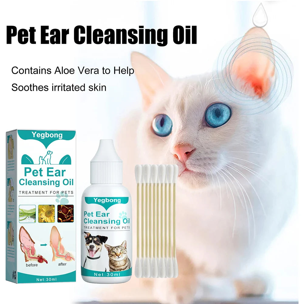 Dog & Cat Ear Cleaning Oil 30ml