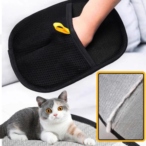 Pet Hair Removal Grooming Glove
