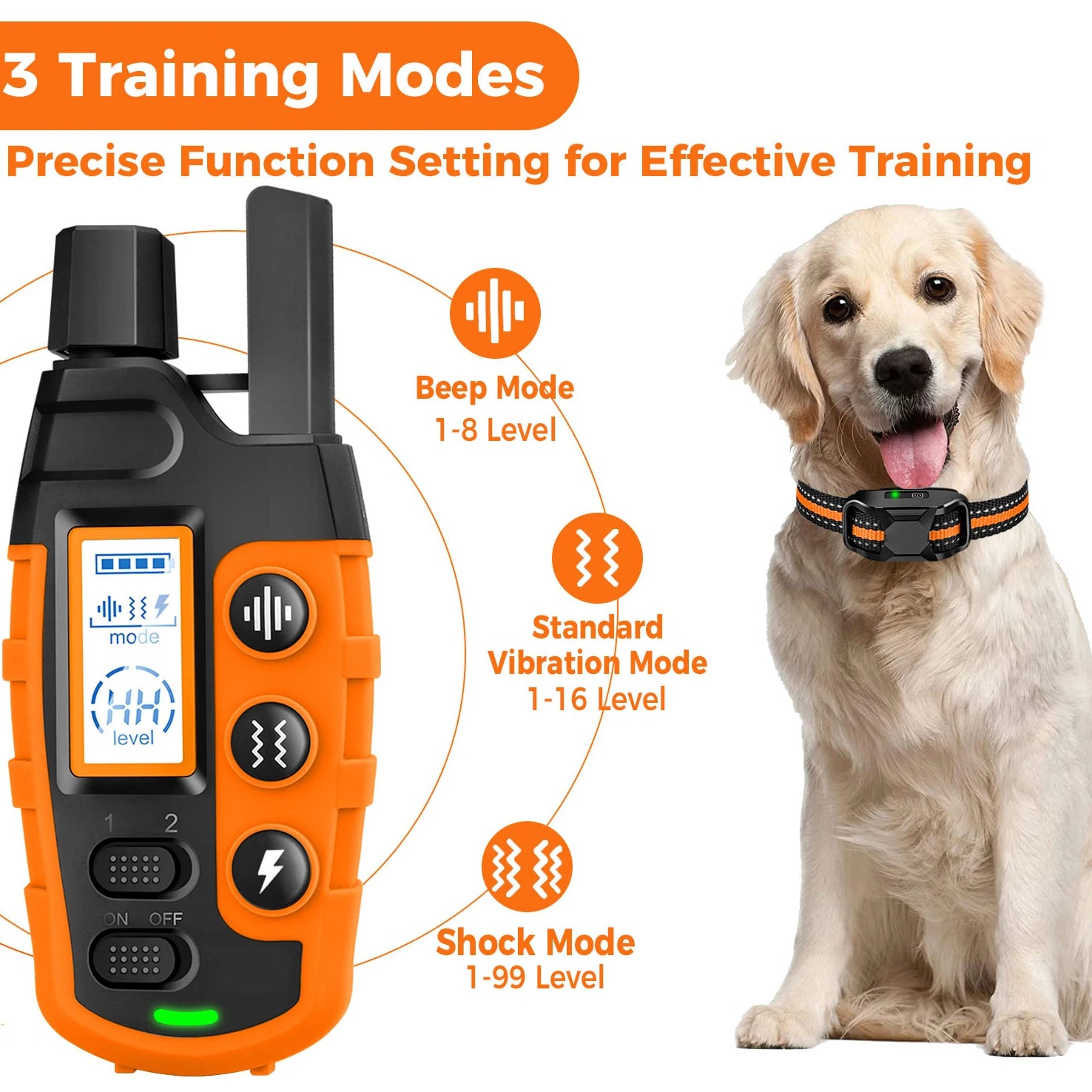 3300Ft Electric Dog Training Collar