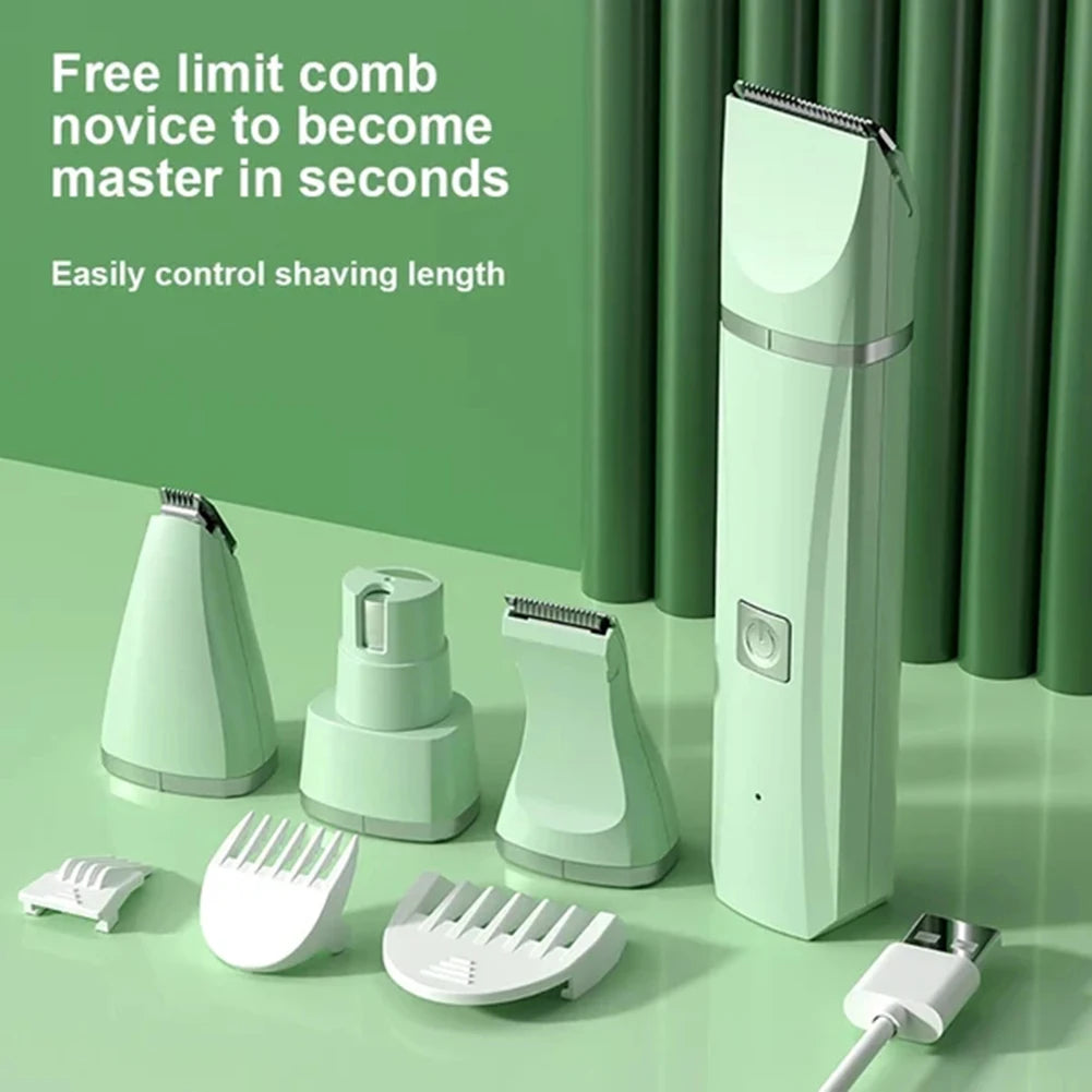4-in-1 Electric Pet Grooming Kit
