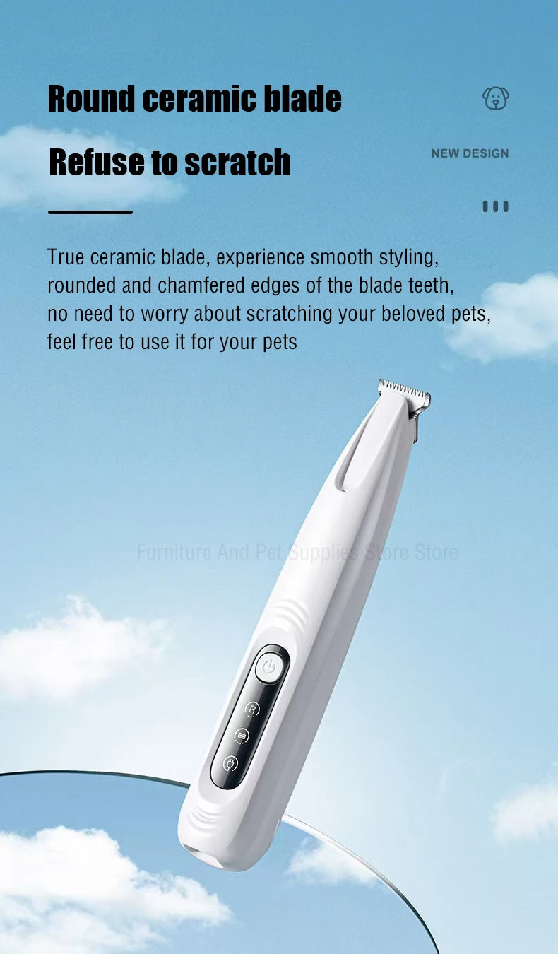 LED Dog Paw Hair Trimmer