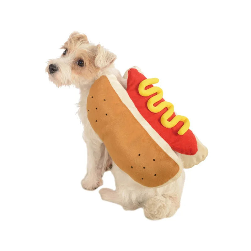 Hot Dog Halloween Dog Costume