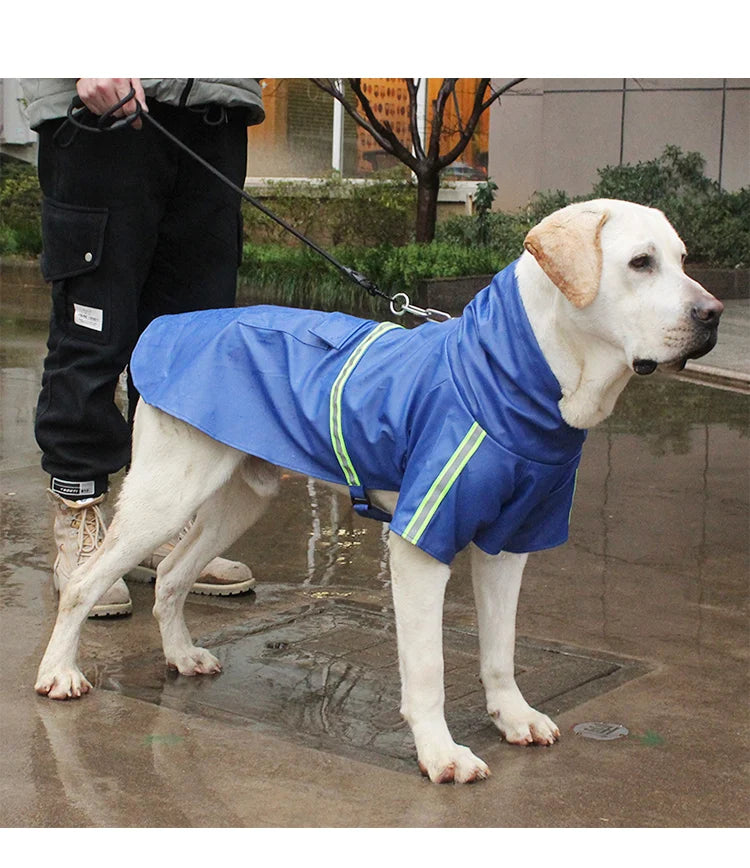Large Dog Waterproof Raincoat