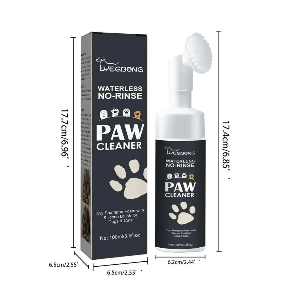 100ml Waterless Paw Cleaner Foam