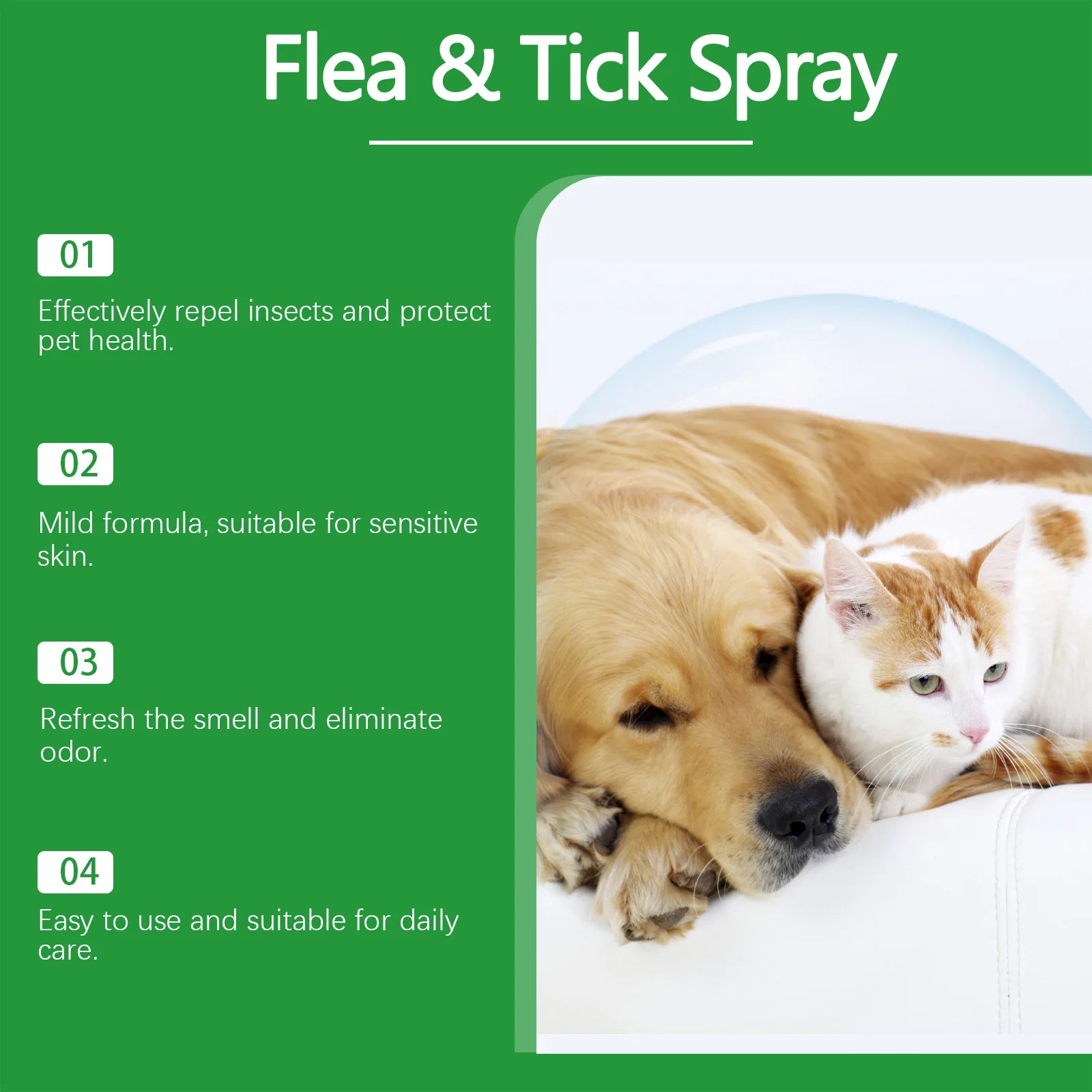 Mite & Flea Removal Pet Spray