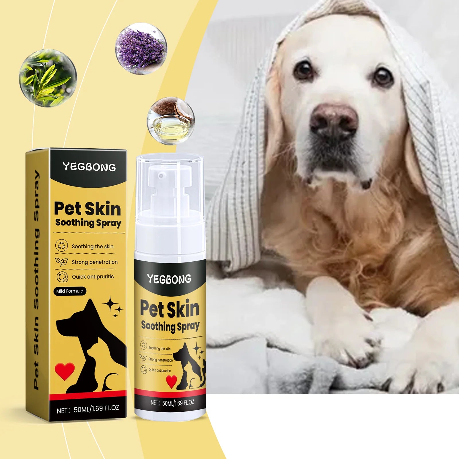 Pet Skin Relief Spray