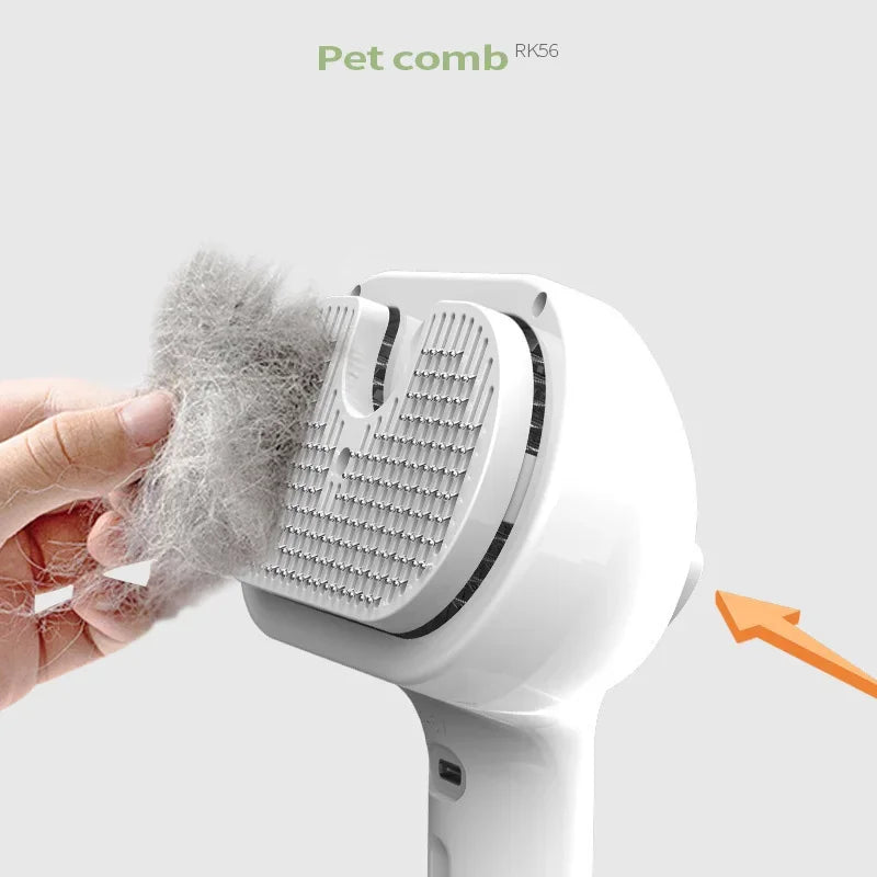 Upgraded Steam Pet Grooming Brush