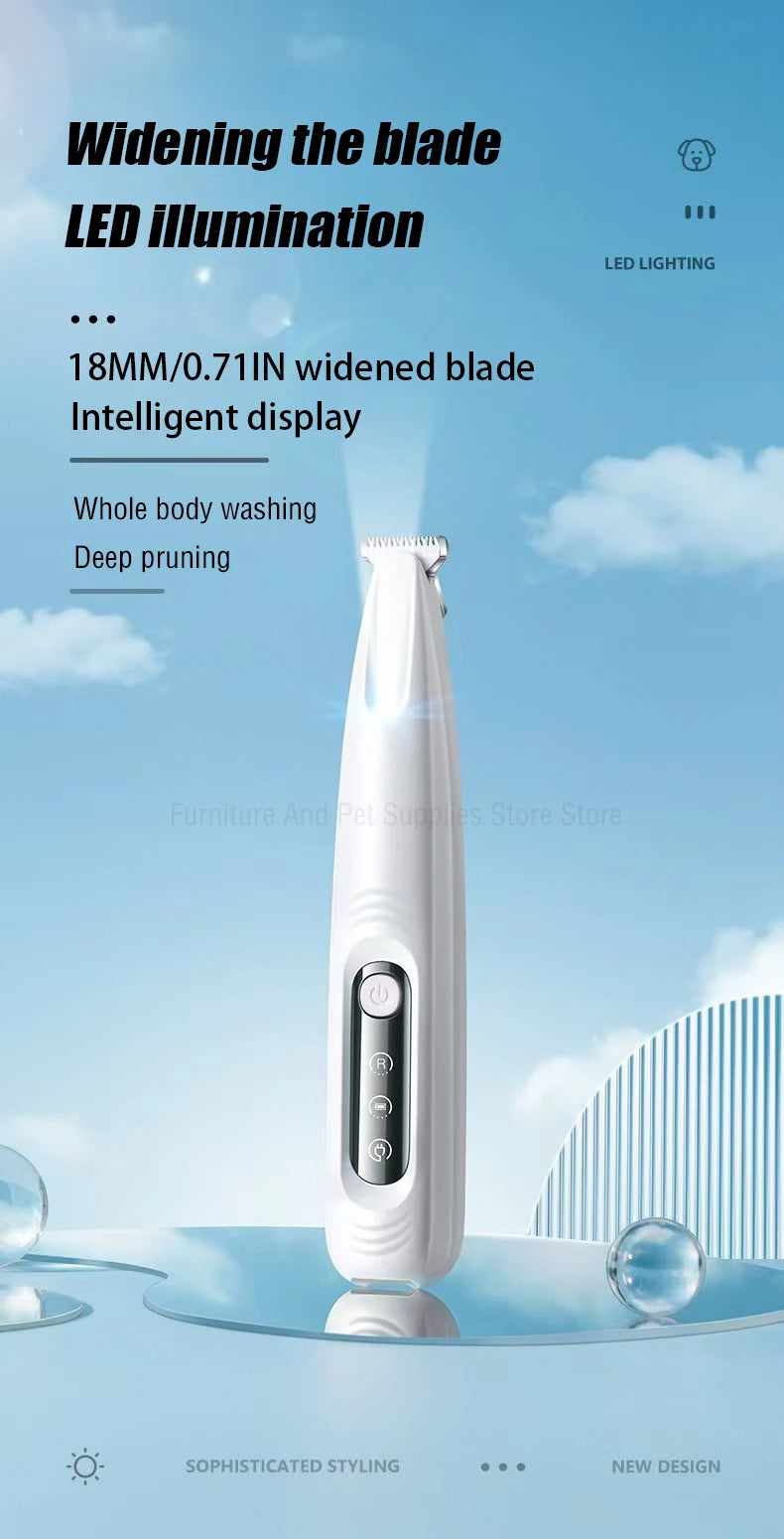 LED Dog Paw Hair Trimmer