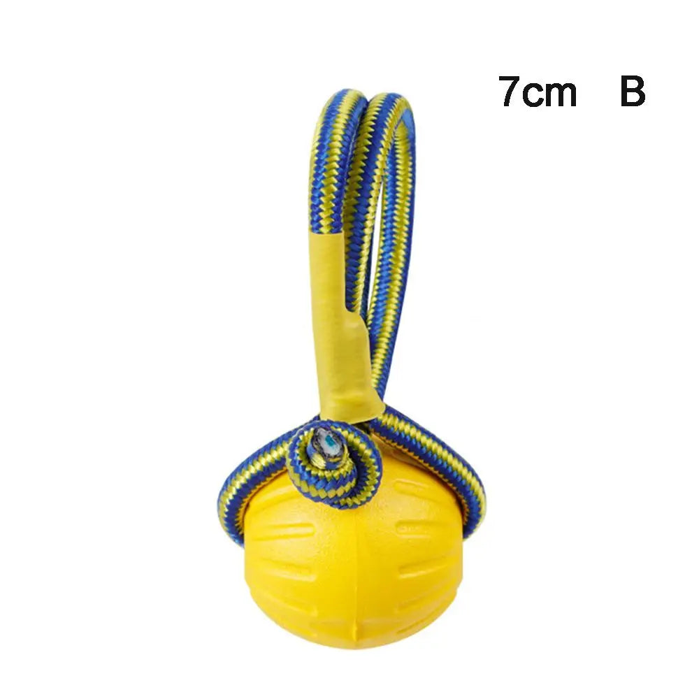 Indestructible Rubber Dog Ball Toy