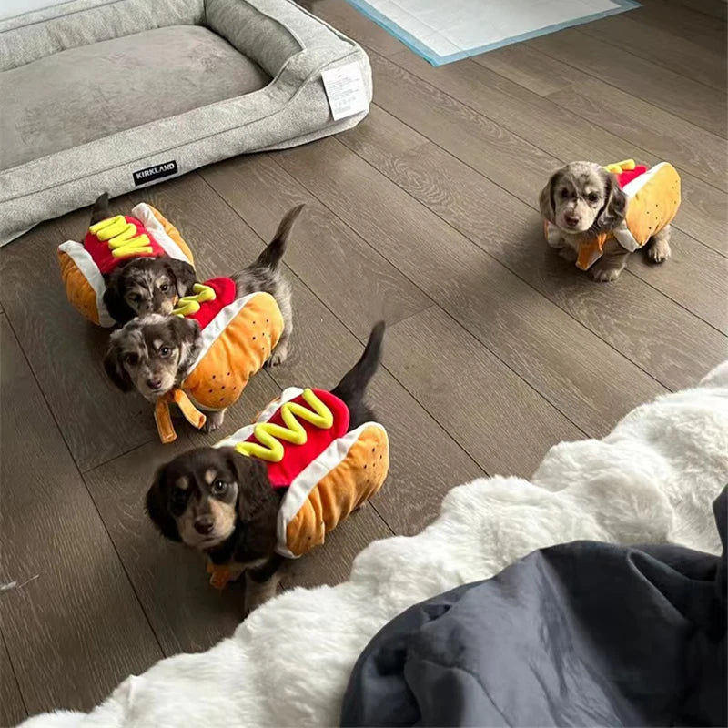 Hot Dog Halloween Dog Costume