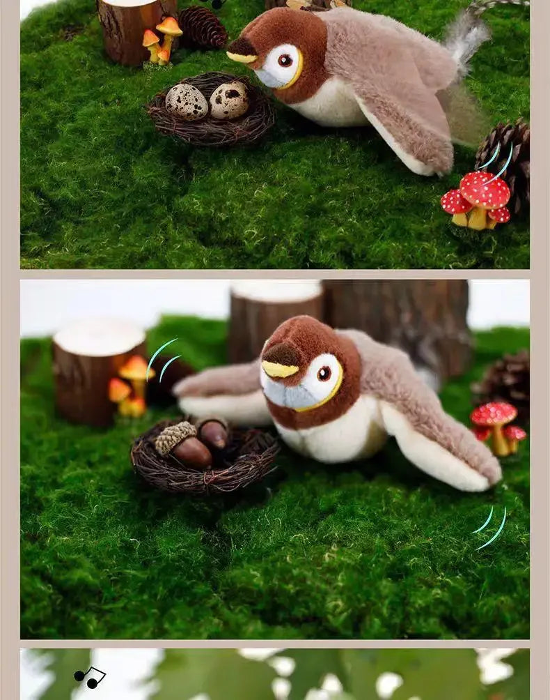 Interactive Catnip Electric Bird Toy