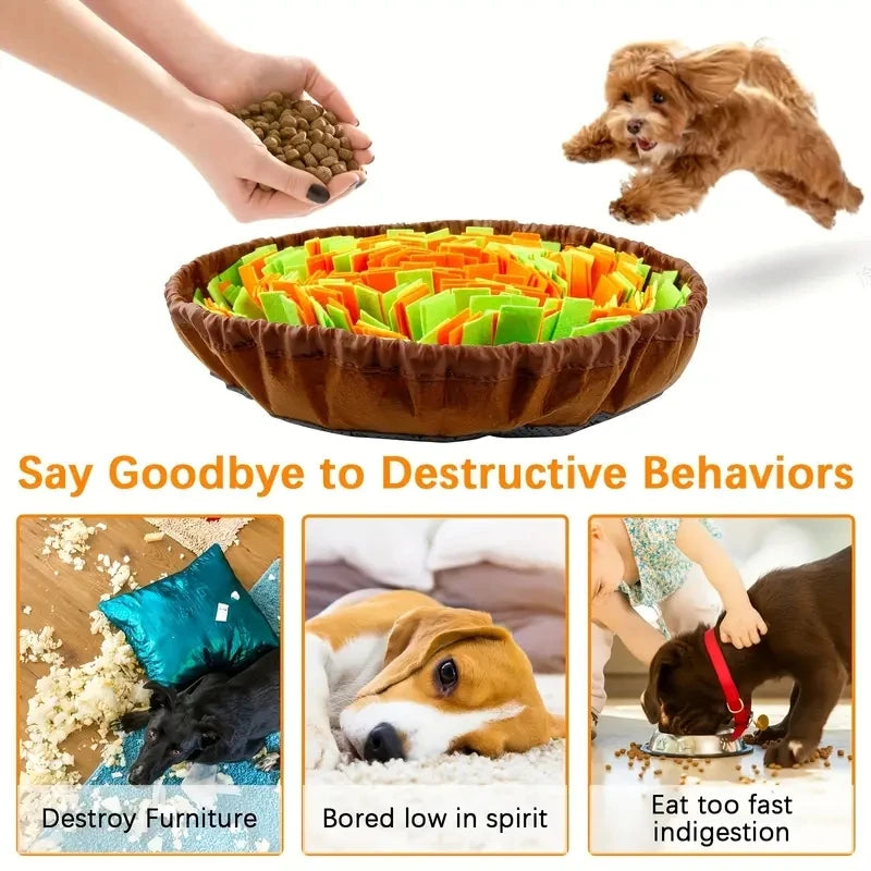 Foldable Felt Dog Sniffing Mat