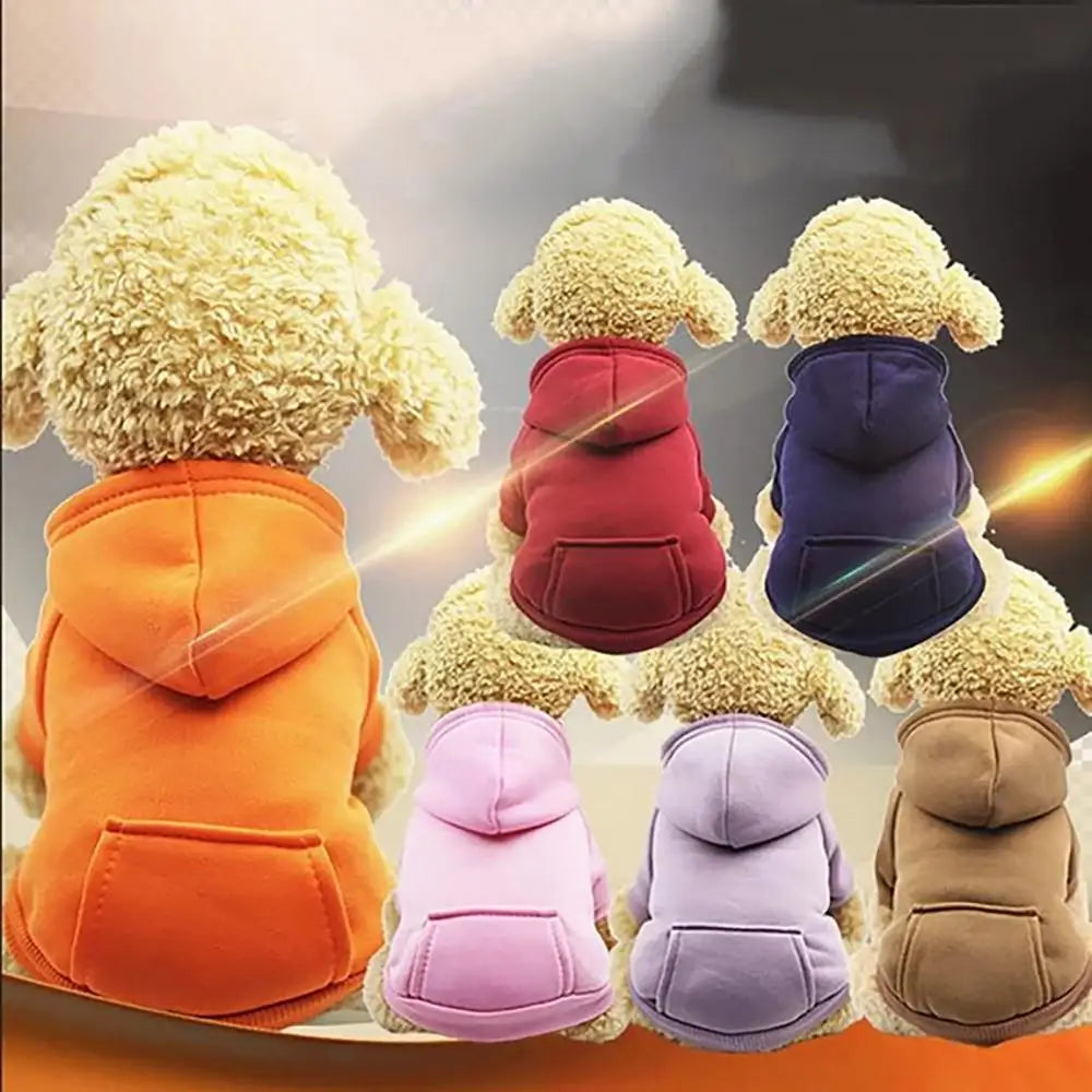 Pet Hoodie Sweatshirt for Dogs & Cats
