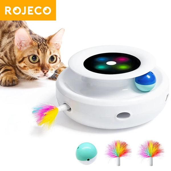 2-in-1 Smart Cat & Dog Toy