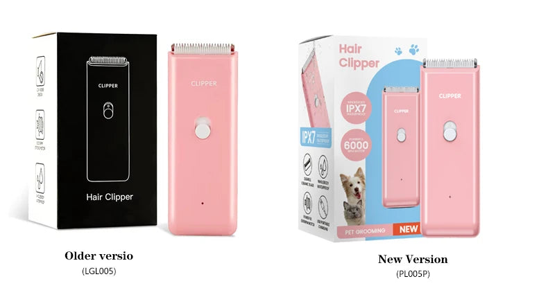 Mute Waterproof Pet Hair Clippers