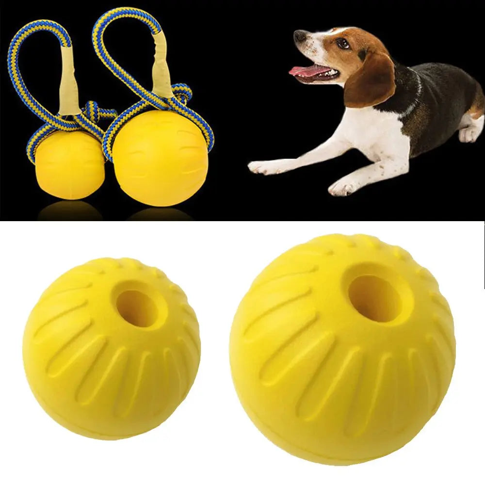 Indestructible Rubber Dog Ball Toy