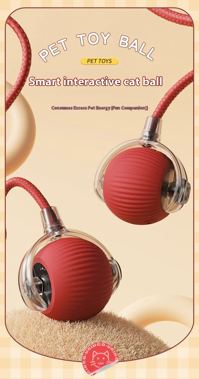 Rechargeable Smart Cat Ball Toy