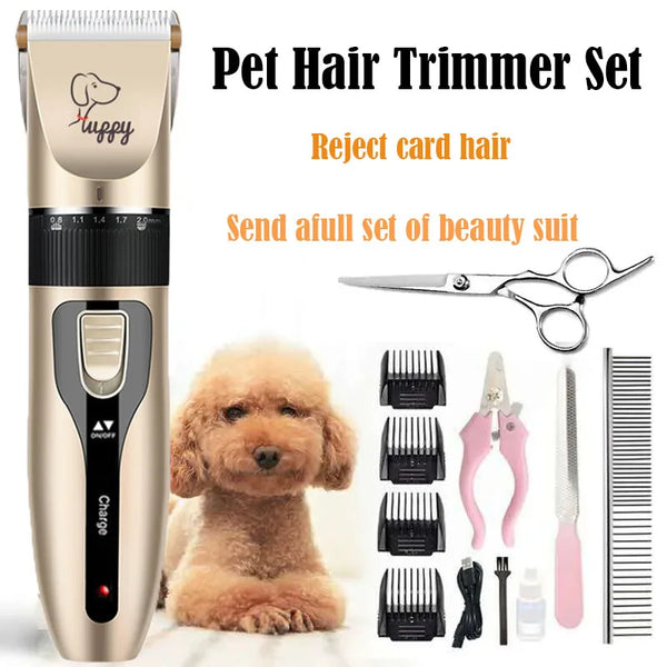 Cordless Dog & Cat Hair Clipper