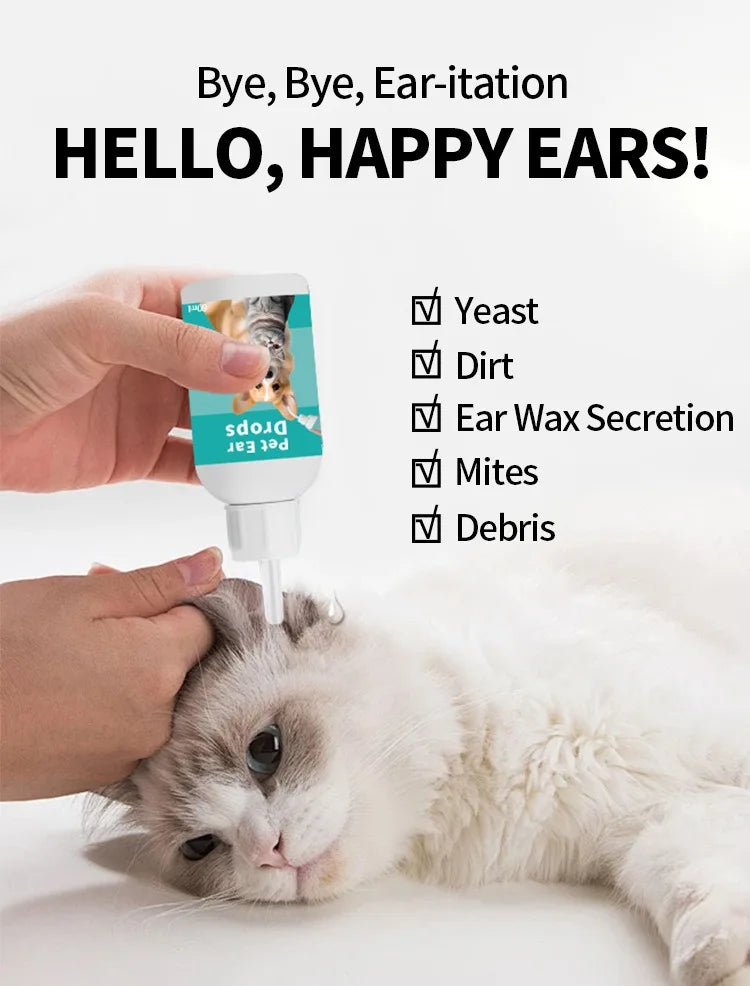 Pet Ear Cleaning Drops